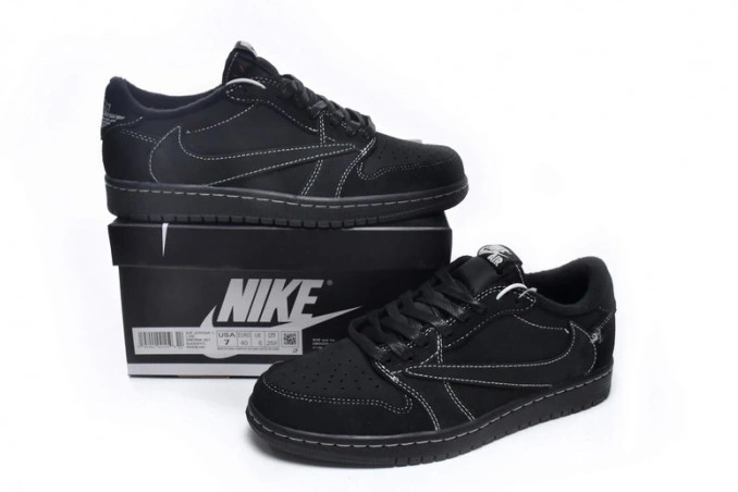 Kick Theory 1 Black Jordan Scott DM7866-001 Travis Air OG x Low Phantom 0806